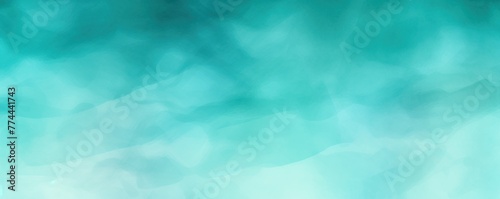 Turquoise barely noticeable very thin watercolor gradient smooth seamless pattern background with copy space 