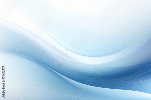 Ethereal Blue and White Abstract Design: Seamless Tranquility