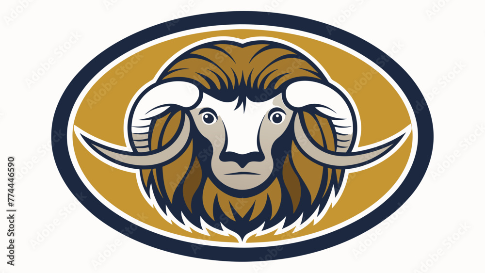a--buffalo-icon-in-circle-logo vector illustration a--buffalo-icon-in-circle-logo vector illustration