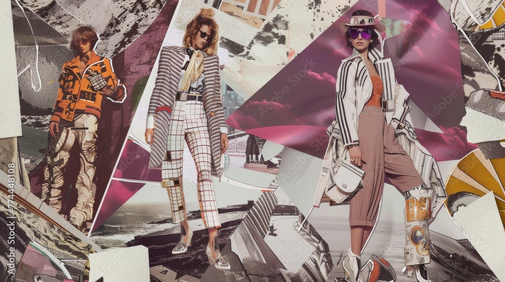 Fototapeta premium Collage Art Idea