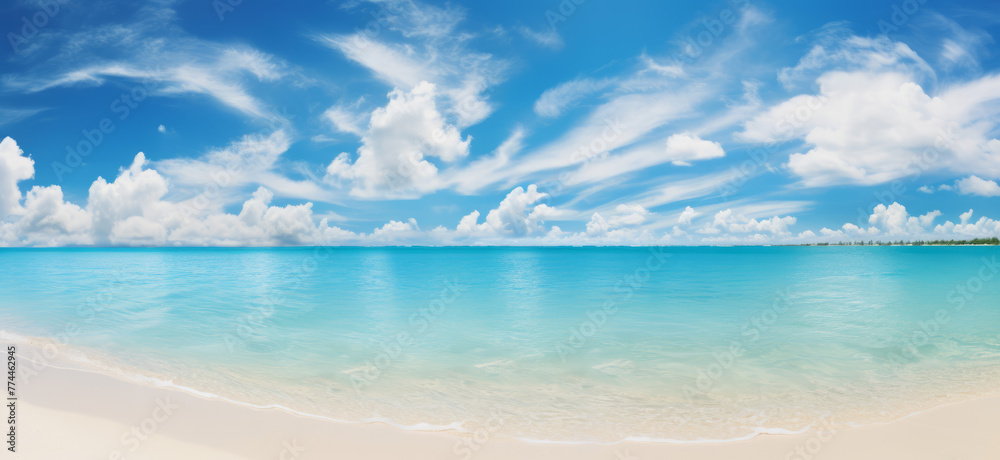 Seaside Dreams: Inspiring Panoramas of Azure Skies and Turquoise Waters