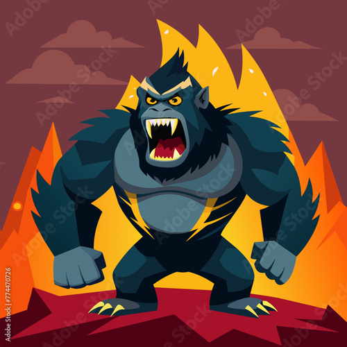 King Kong, Gorilla, Ape, Beast, Giant, Mighty, 