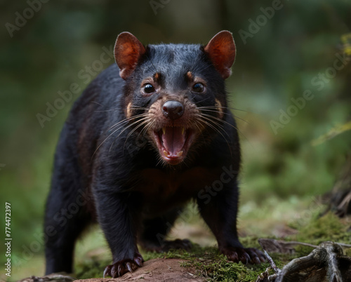 The Tasmanian devil (Sarcophilus harrisii), also known as the Tasmanian devil , is a fascinating marsupial carnivore native to the island state of Tasmania, Australia