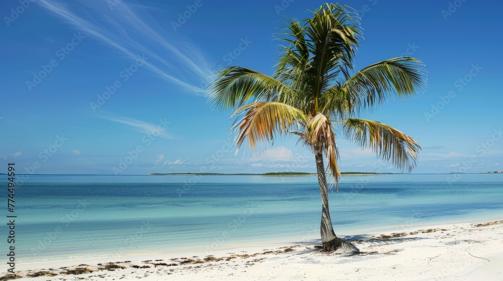 Palm on the beach