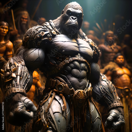 ancient gorilla warrior