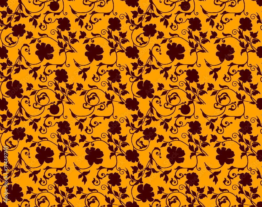 Digital And Textile Design Pattern Digital And Textile Design Pattern