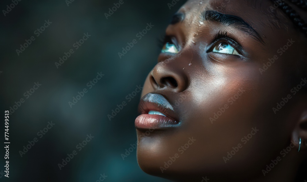 Violence and abuse of girls theme: portrait of a beautiful young girl with tears in her eyes, a sad woman in the studio Violence and abuse of girls theme: portrait of a beautiful young girl with tears in her eyes, a sad woman in the studio