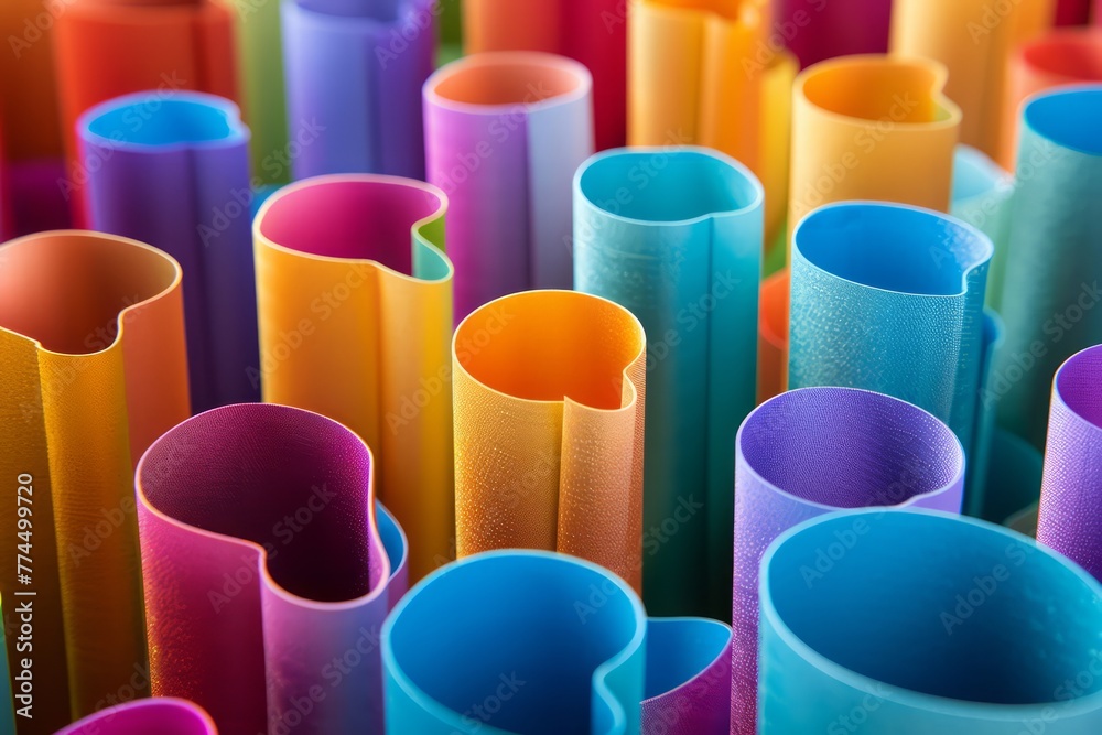 abstract colored cylinders textured abstract colored cylinders textured