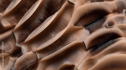 The intricate patterns on the exteriors of shells consist of twisted spirals, complex fractals, and mesmerizing geometric shapes.