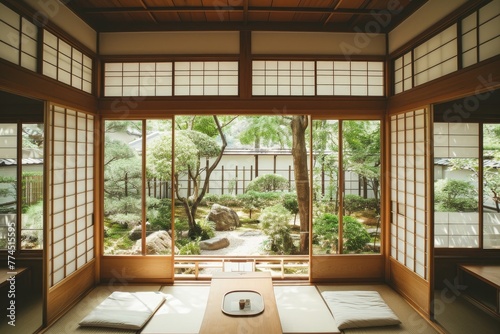 Japanese living room style