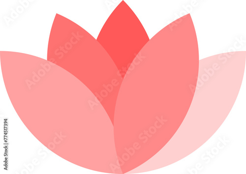 Illustration of beautiful lotus flower