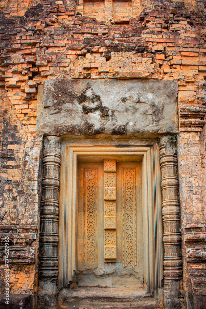 The main gate entrance to Pre Rup temple in Siem Reap, Cambodia