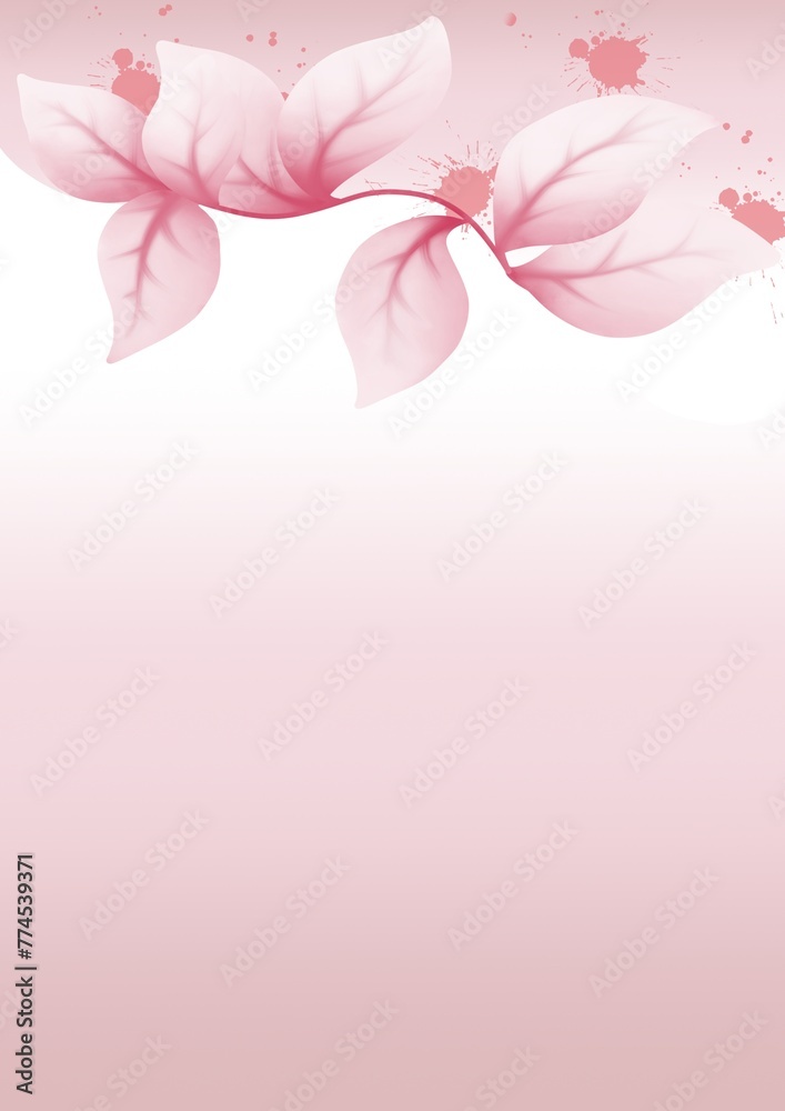 pink background