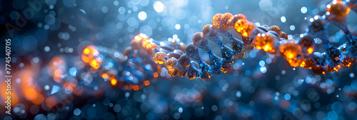 DNA strands wrapped around carbon nanotubes ,
Biology HD 8K wallpaper Stock Photographic Image
 photo