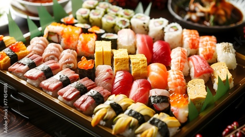 Beyond Sushi, Strange and Delicious Japanese Foods, plater, view on the table, Asian food