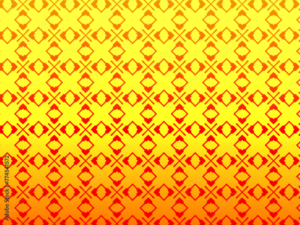 abstract pattern. yellow and red geometric background