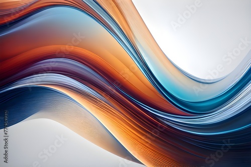 abstract colorful glowing wave background design 