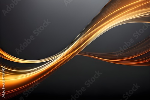 abstract shiny glowing waves background 