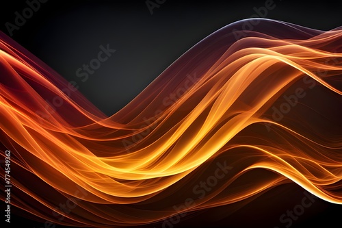 abstract light glowing waves background design, backgrounds 