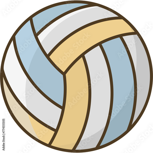 Volleyball Sticker