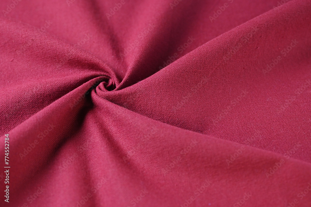 deep red cotton texture color of fabric textile industry, abstract image for fashion cloth design background deep red cotton texture color of fabric textile industry, abstract image for fashion cloth design background
