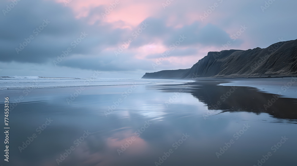 Twilight Serenity on Sand