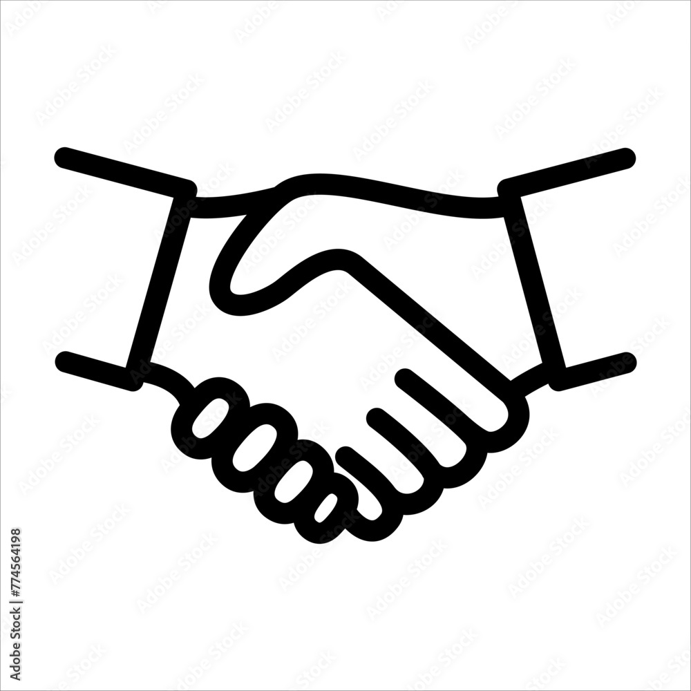 handshake icon vector design illustration agreement symbol handshake icon vector design illustration agreement symbol