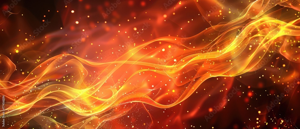 Abstract glowing background for various design artwork