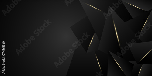 modern background wth 3d triangel shape
