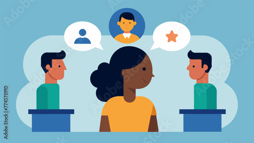 A person is evaluating a colleagues performance at work but their vision is clouded by their implicit bias. They may overlook positive