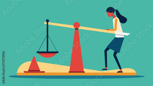 An image of a seesaw with one person constantly changing their weight representing the imbalance and instability in a relationship where one