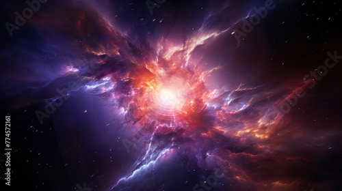 Cosmic Magnetar Burst a breathtaking astrophotography image