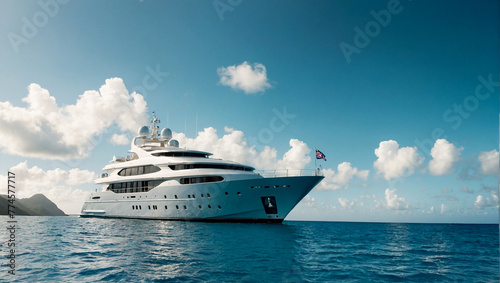 Large Luxury Yacht 