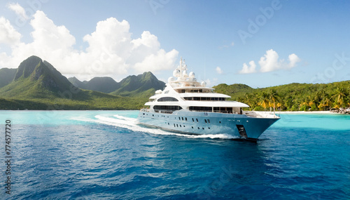 Large Luxury Yacht  © rouda100