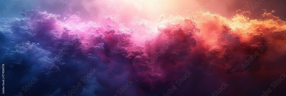 Purple smoke background. Created with Ai