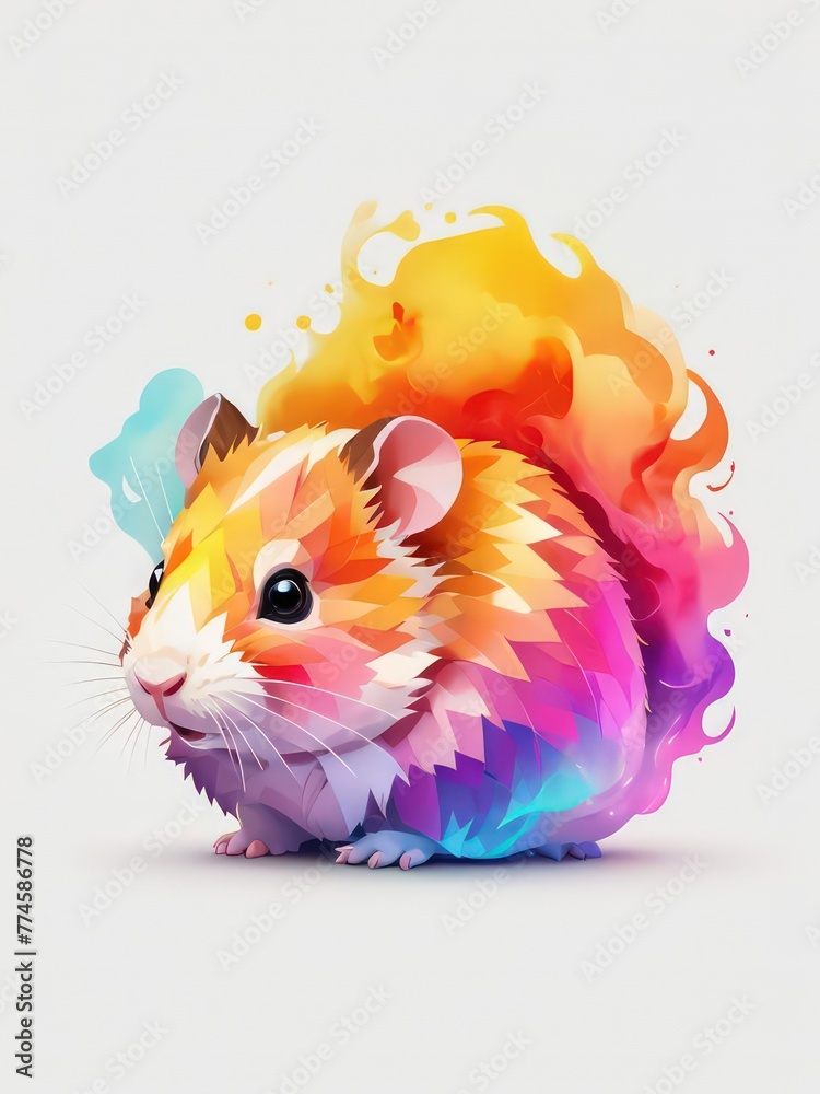 hamster pastal color