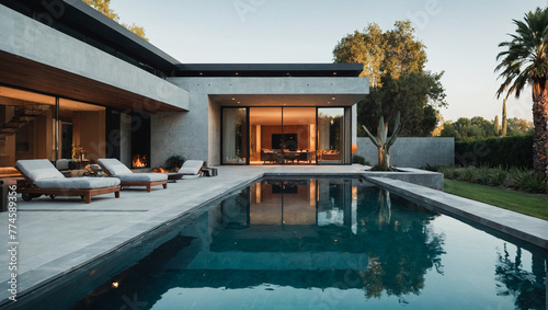 Modern House with Pool  © rouda100