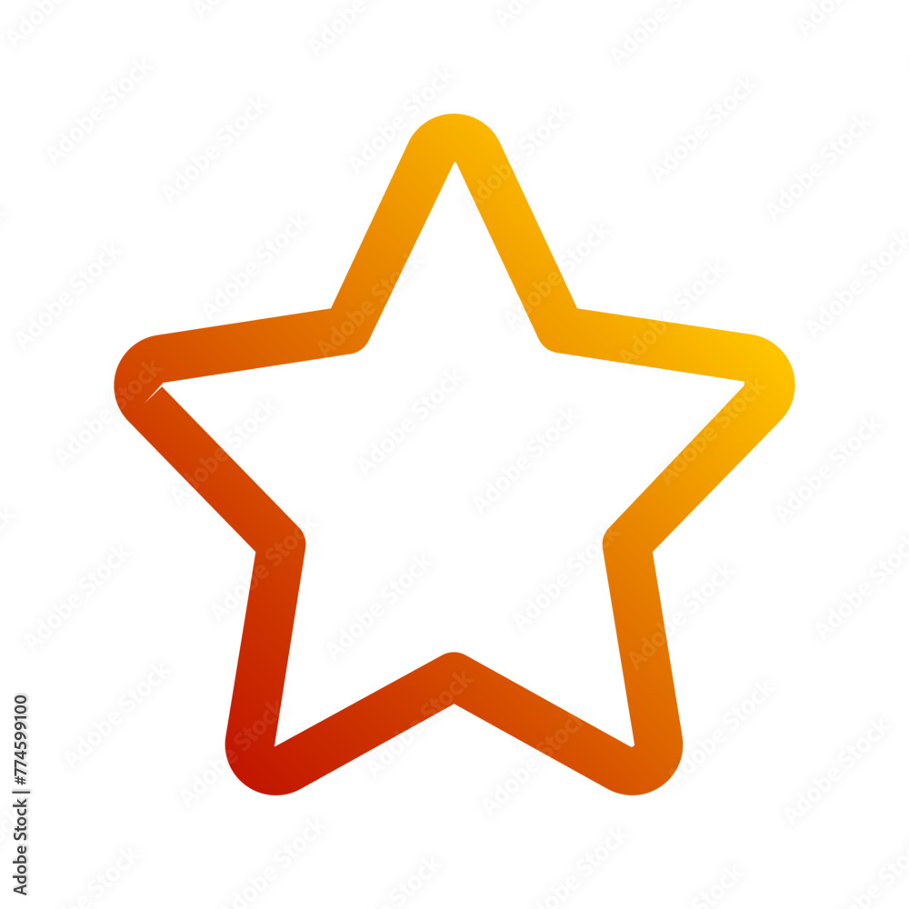star gradient icon star gradient icon