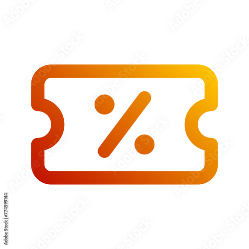 coupon gradient icon