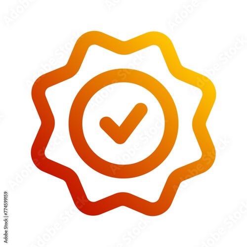 high quality gradient icon