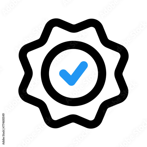 high quality line color icon