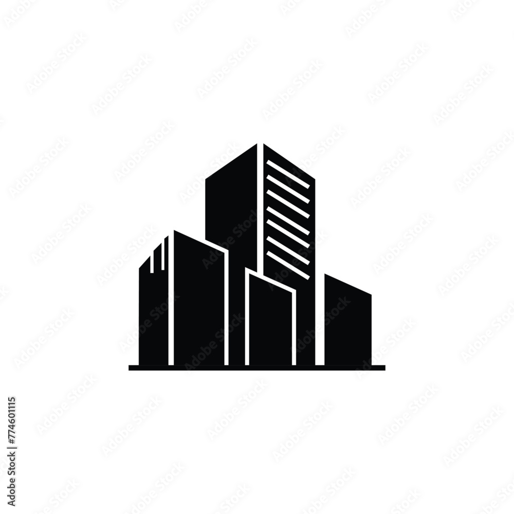 Obraz premium building logo icon