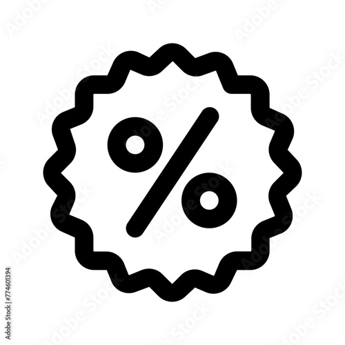 discount line icon