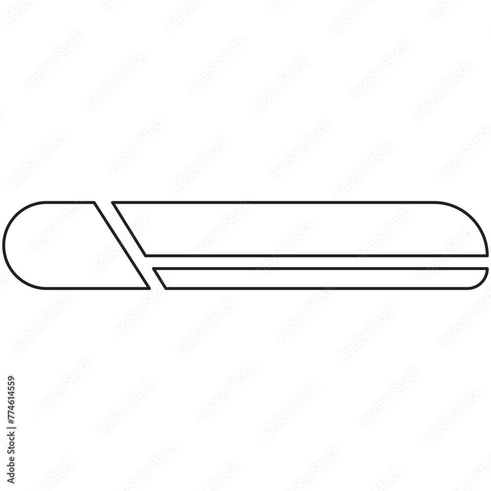 Tittle Banner Outline Tittle Banner Outline