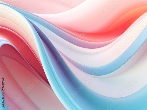 Design an elegant abstract composition featuring flowing lines and subtle color gradients