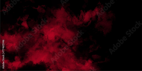 Abstract background with Scary Red and black horror background. Textured Smoke. Old vintage retro red background texture. Abstract Watercolor red grunge background painting. vector illustration.