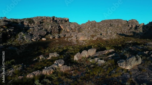 Aerial footage of the Cedarberg Mountains photo