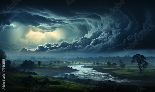 Storm Brewing in the Sky photo
