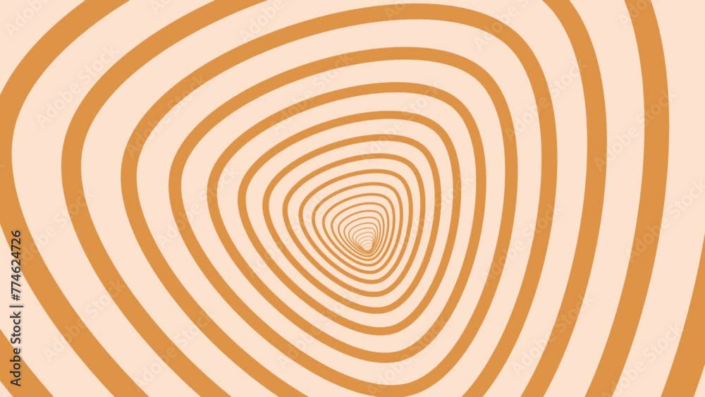 Witness the captivating optical illusions in this video with mesmerizing swirling patterns of brown and white stripes and spirals on a white background, creating a sense of movement and depth Witness the captivating optical illusions in this video with mesmerizing swirling patterns of brown and white stripes and spirals on a white background, creating a sense of movement and depth