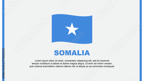 Free Download Somalia Flag Abstract Background Design Template. Somalia Independence Day Banner Social Media Vector Illustration. Somalia Cartoon - GFXLoad